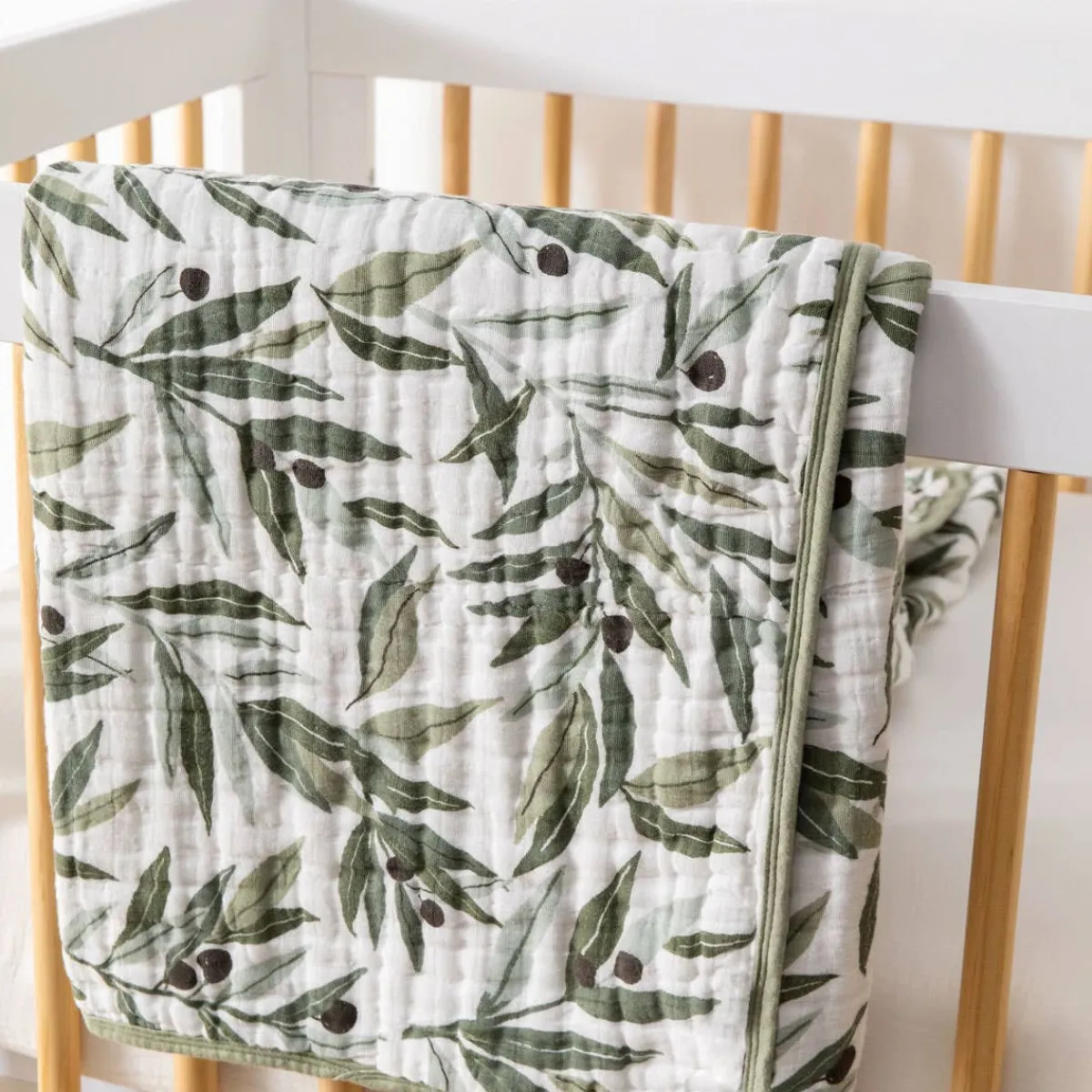 Kids Bedding|Blankets-Babyletto Muslin Quilt