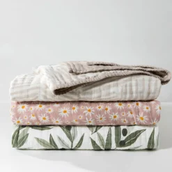 Kids Bedding|Blankets-Babyletto Muslin Quilt