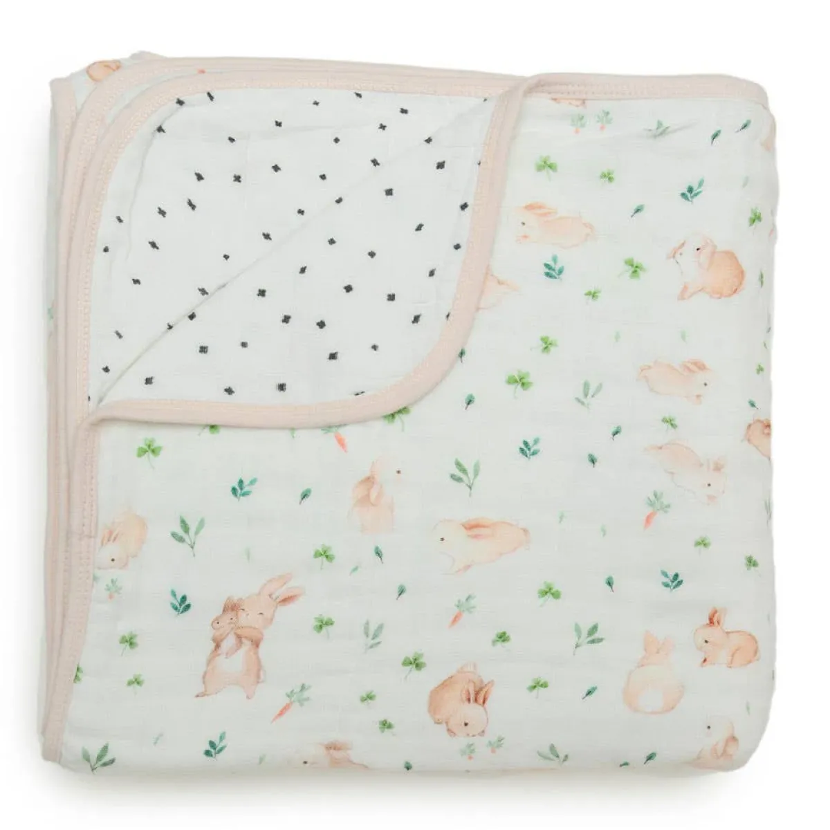 Kids Bedding|Blankets-LouLou Lollipop Muslin Quilt Blanket