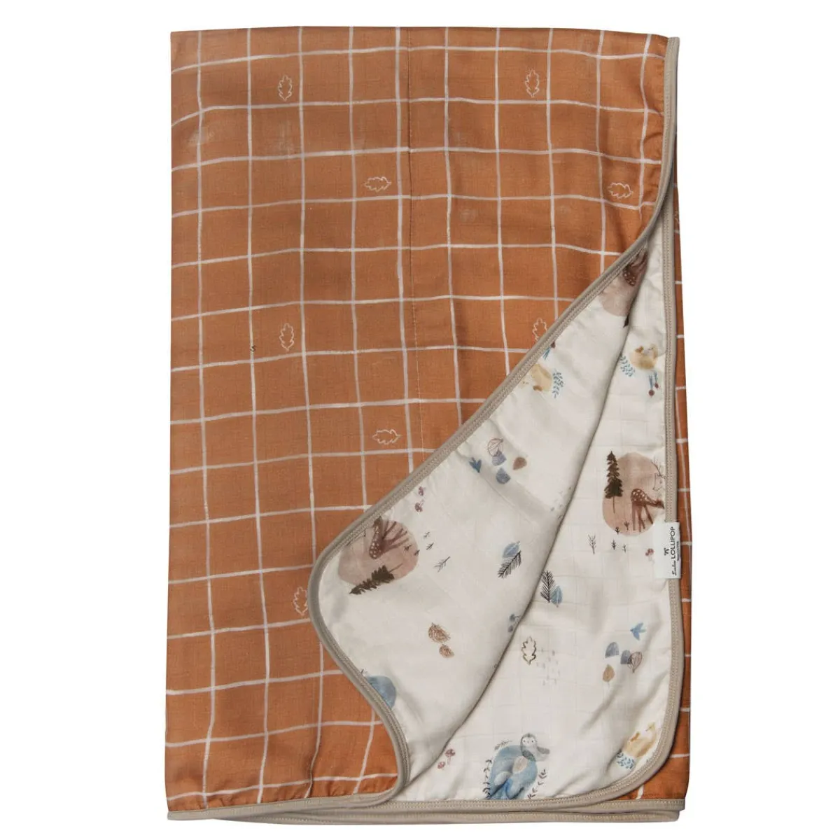 Kids Bedding|Blankets-LouLou Lollipop Muslin Quilt Blanket