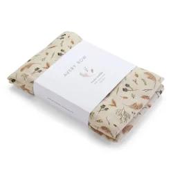 Blankets|Sleep Sacks + Wraps-Avery Row Muslin Swaddle