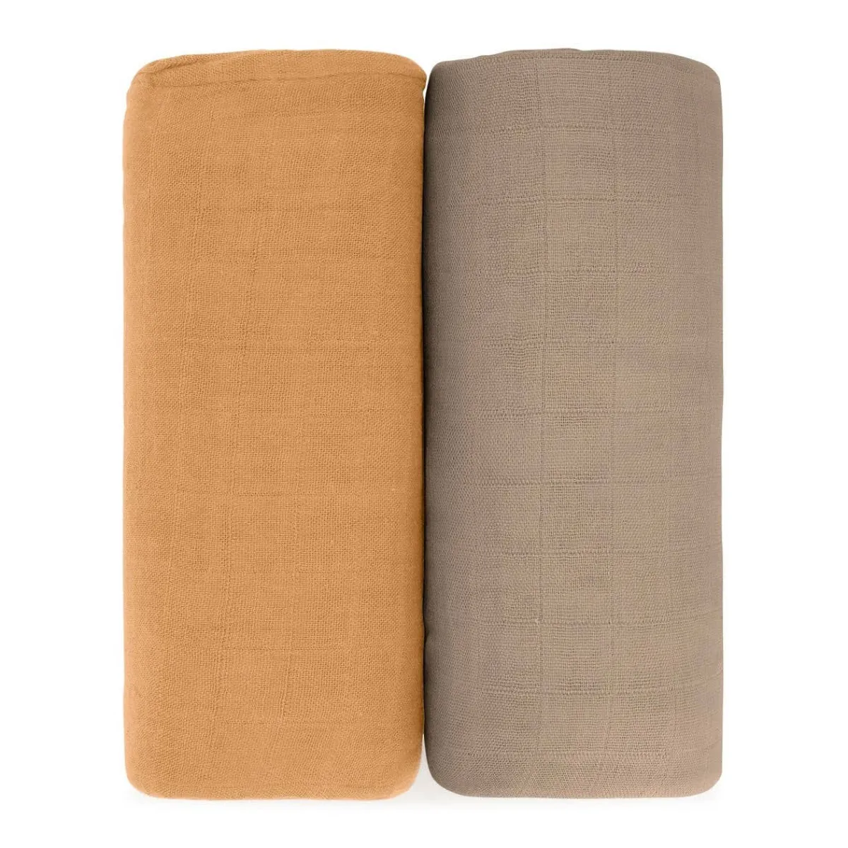 Sleep Sacks + Wraps-Comfycubs Muslin Swaddle Blankets (2 Pack)