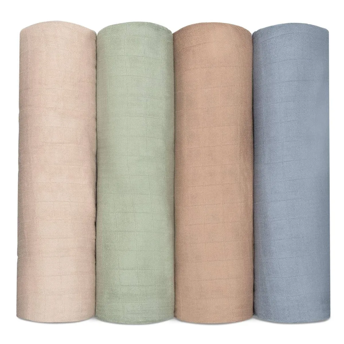 Sleep Sacks + Wraps-Comfycubs Muslin Swaddle Blankets (4 Pack)