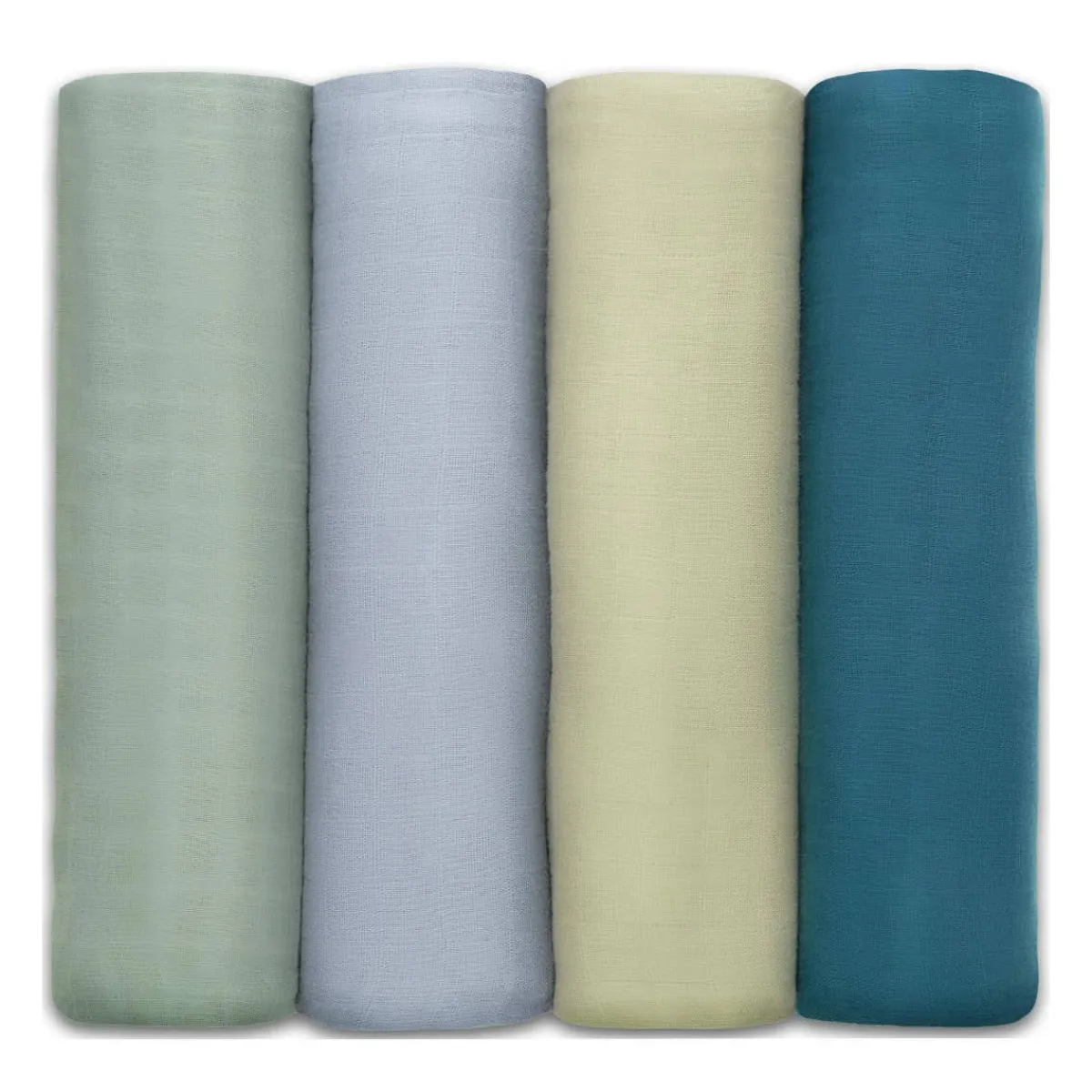 Sleep Sacks + Wraps-Comfycubs Muslin Swaddle Blankets (4 Pack)