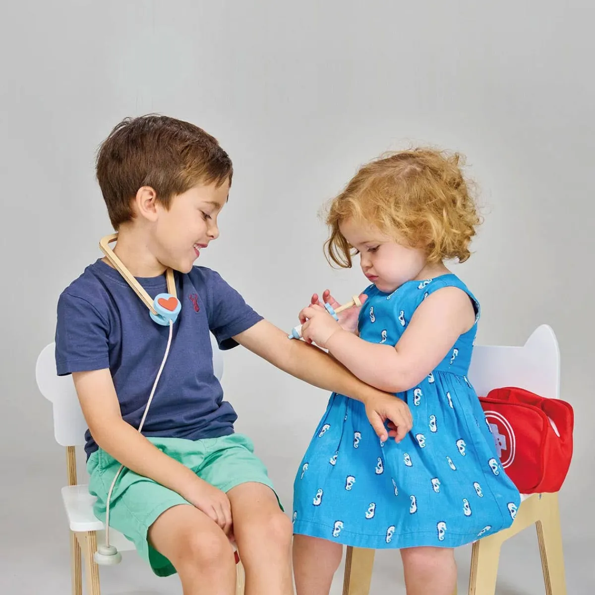 Pretend Play|Wooden Toys-Mentari My First Aid Kit