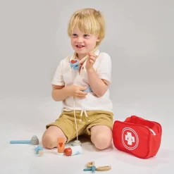 Pretend Play|Wooden Toys-Mentari My First Aid Kit