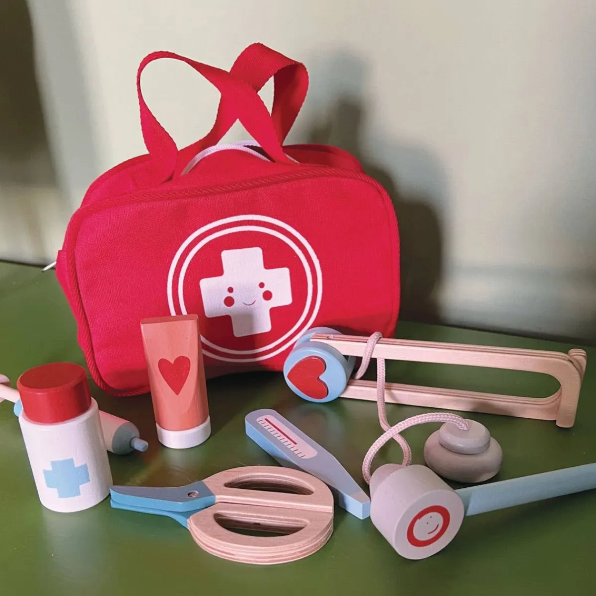 Pretend Play|Wooden Toys-Mentari My First Aid Kit