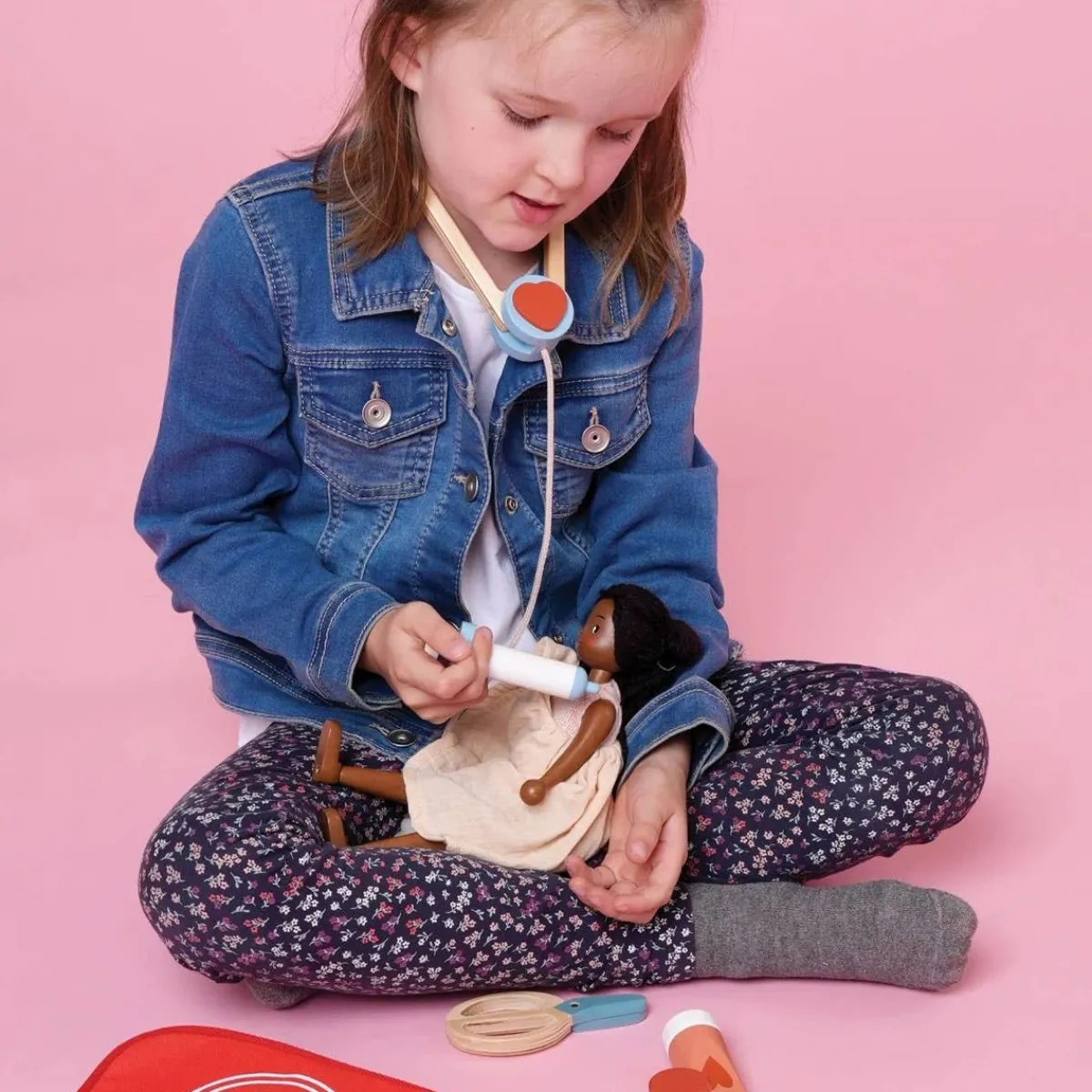 Pretend Play|Wooden Toys-Mentari My First Aid Kit