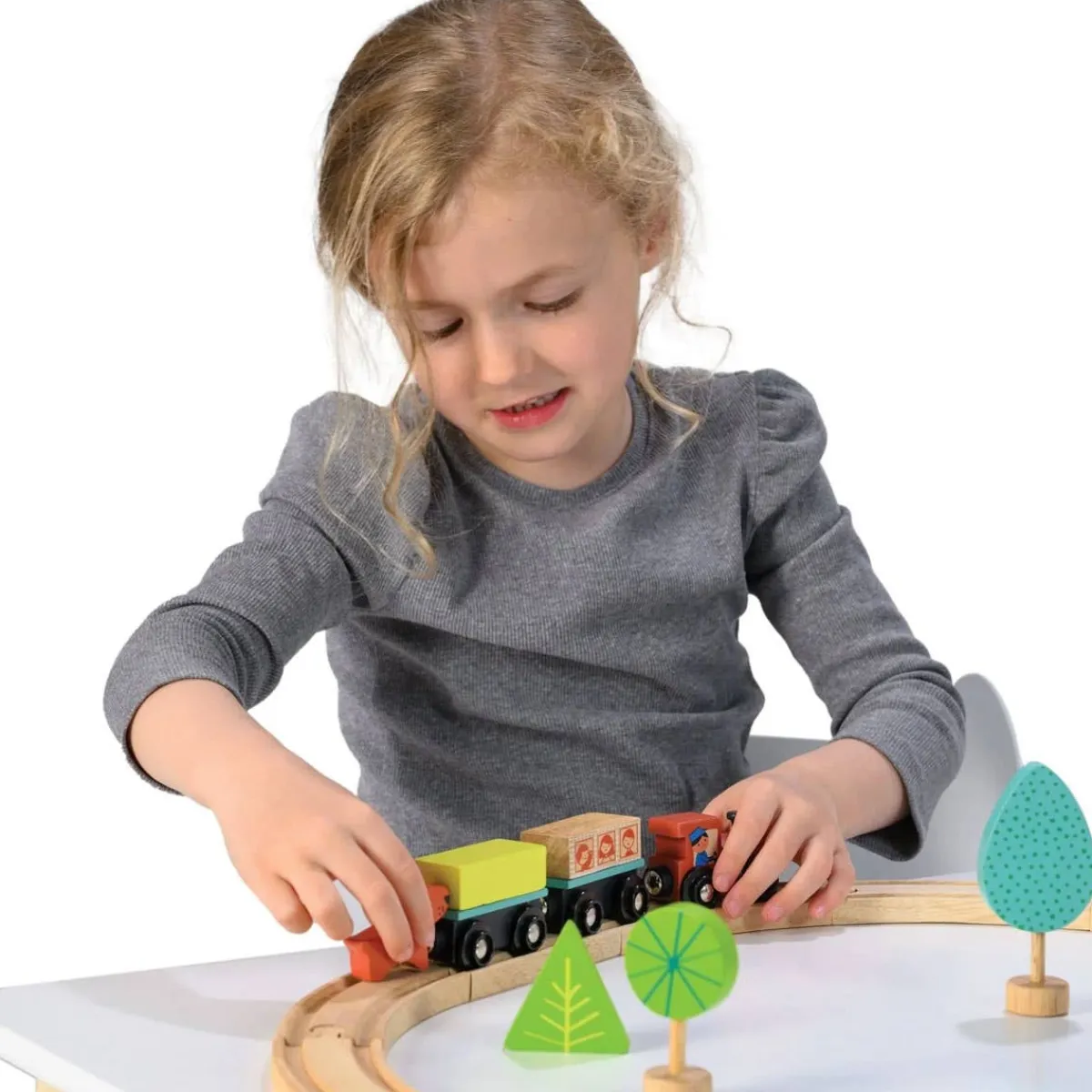 Cars + Trucks|Wooden Toys-Mentari My First Train Set
