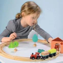 Cars + Trucks|Wooden Toys-Mentari My First Train Set