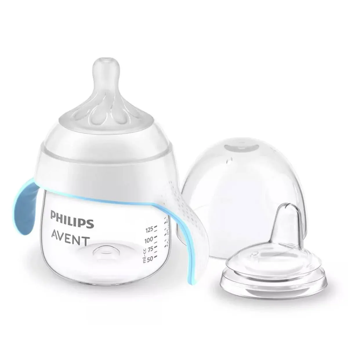 Kids Drinkware|Sippy Cups + Straw Cups-Philips Avent My Natural Trainer Cup (5 oz)