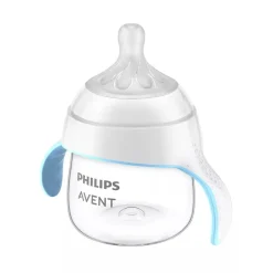 Kids Drinkware|Sippy Cups + Straw Cups-Philips Avent My Natural Trainer Cup (5 oz)
