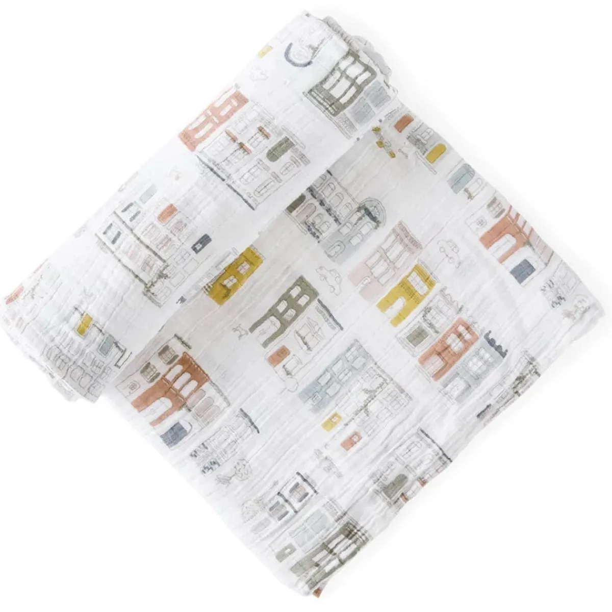 Blankets|Sleep Sacks + Wraps-Pehr My Neighbourhood Swaddle