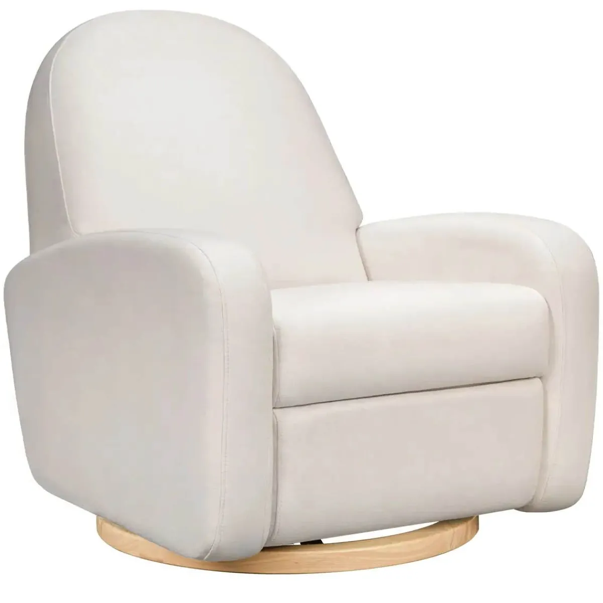 Motorized Gliders|Gliders-Babyletto Nami Electronic Glider Recliner with USB (Eco-Performance) Cream