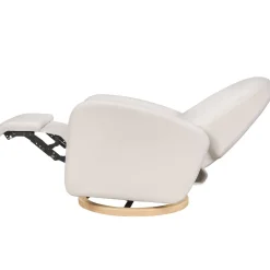 Motorized Gliders|Gliders-Babyletto Nami Electronic Glider Recliner with USB (Eco-Performance) Cream
