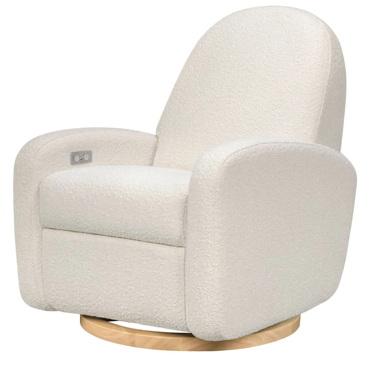 Motorized Gliders|Gliders-Babyletto Nami Electronic Glider Recliner with USB (Boucle)