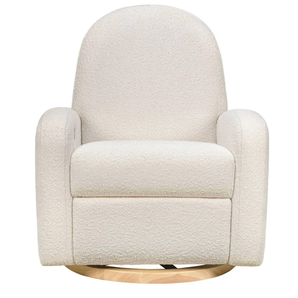Motorized Gliders|Gliders-Babyletto Nami Electronic Glider Recliner with USB (Boucle)
