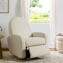 Motorized Gliders|Gliders-Babyletto Nami Electronic Glider Recliner with USB (Boucle)