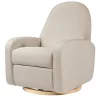 Soft Soles|Perforated Sneakers-Babyletto Nami Electronic Glider Recliner with USB (Eco-Weave)