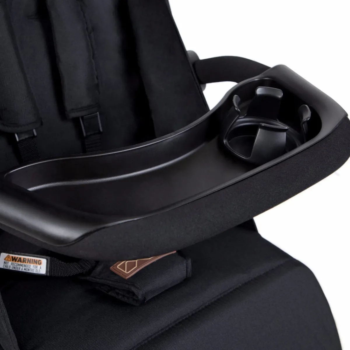 Stroller Accessories-Mountain Buggy Nano Grab Bar & Food Tray Black