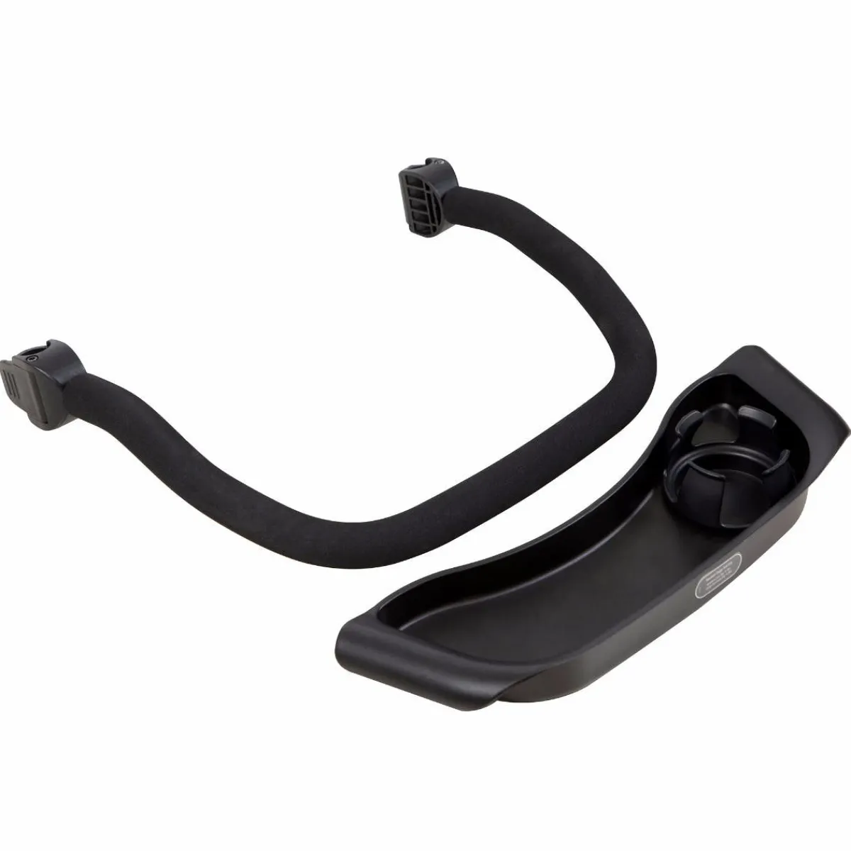 Stroller Accessories-Mountain Buggy Nano Grab Bar & Food Tray Black