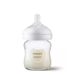 Baby Bottle Sets|Glass Baby Bottles-Philips Avent Natural Glass Bottle (4 oz, 3 Pack)