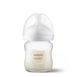 Baby Bottle Sets|Glass Baby Bottles-Philips Avent Natural Glass Bottle (4 oz, 3 Pack)
