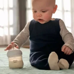 Nipples + Bottle Accessories-Philips Avent Natural Nipple - Flow 1 0m