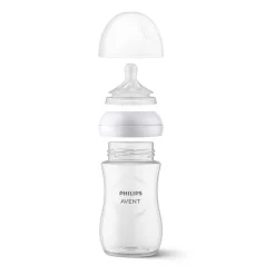 Nipples + Bottle Accessories-Philips Avent Natural Nipple - Flow 3 1m+