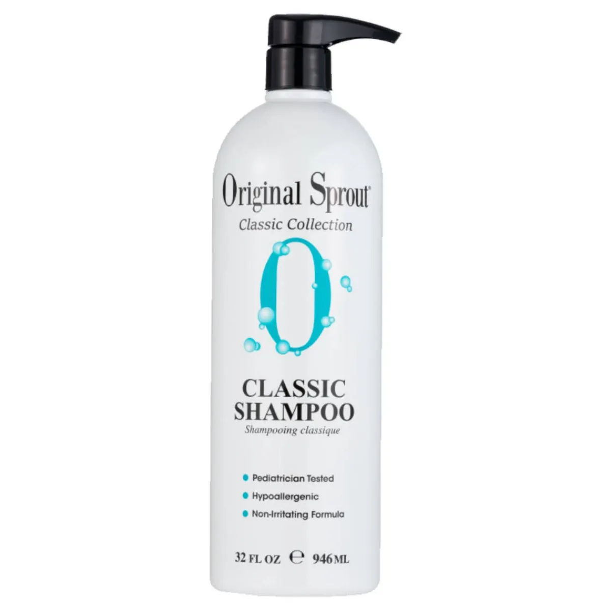 Infant Shampoo + Conditioner-Original Sprout Natural Shampoo (32 oz)