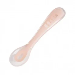 Kids Utensils|Toddler Training Utensils-Beaba 2nd Stage Single Silicone Spoon