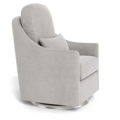 Gliders-Monte Design Nessa Glider - European Fabric with Swivel Base