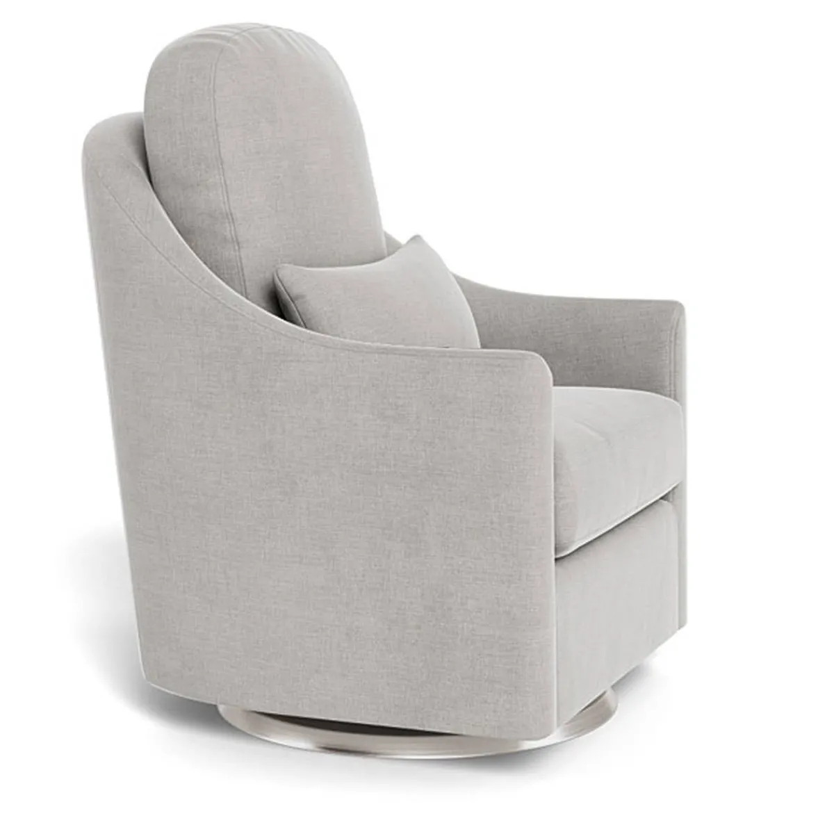 Gliders-Monte Design Nessa Glider - European Fabric with Swivel Base