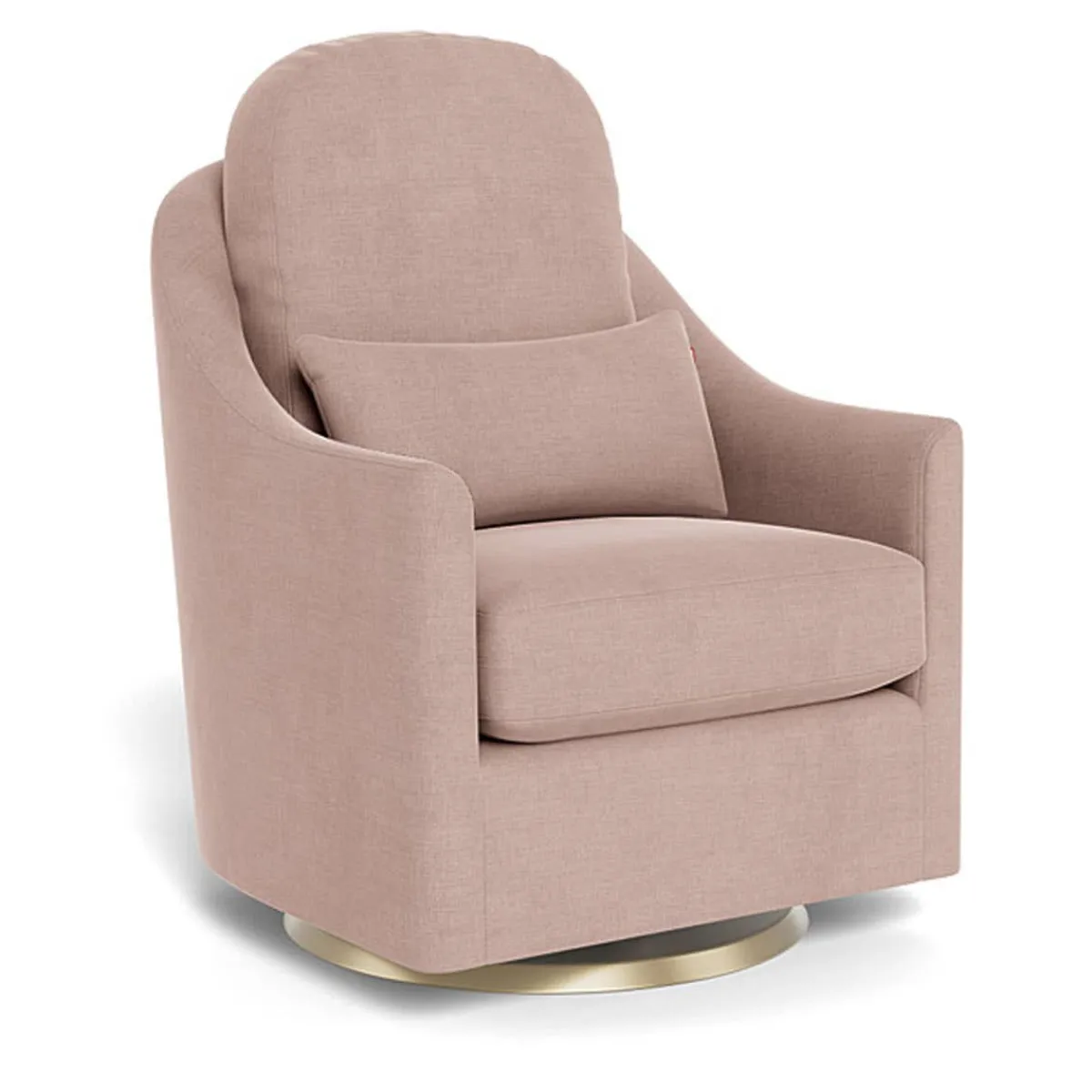Gliders-Monte Design Nessa Glider - European Fabric with Swivel Base