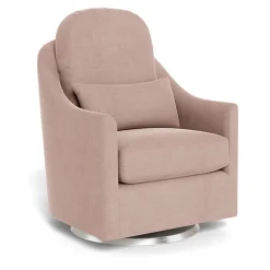 Gliders-Monte Design Nessa Glider - European Fabric with Swivel Base