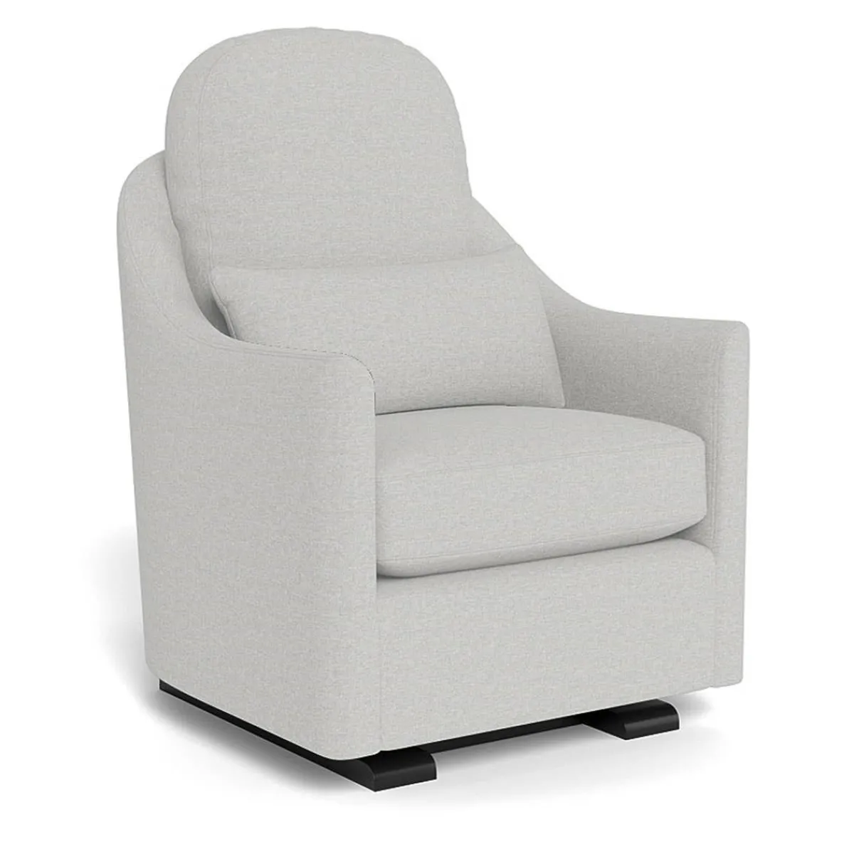 Gliders-Monte Design Nessa Glider - Fabric with Espresso Base
