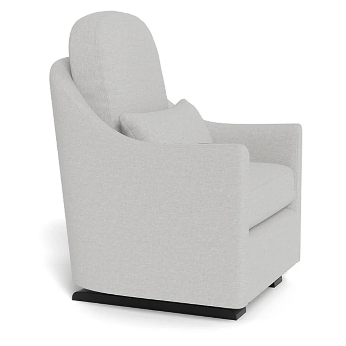 Gliders-Monte Design Nessa Glider - Fabric with Espresso Base
