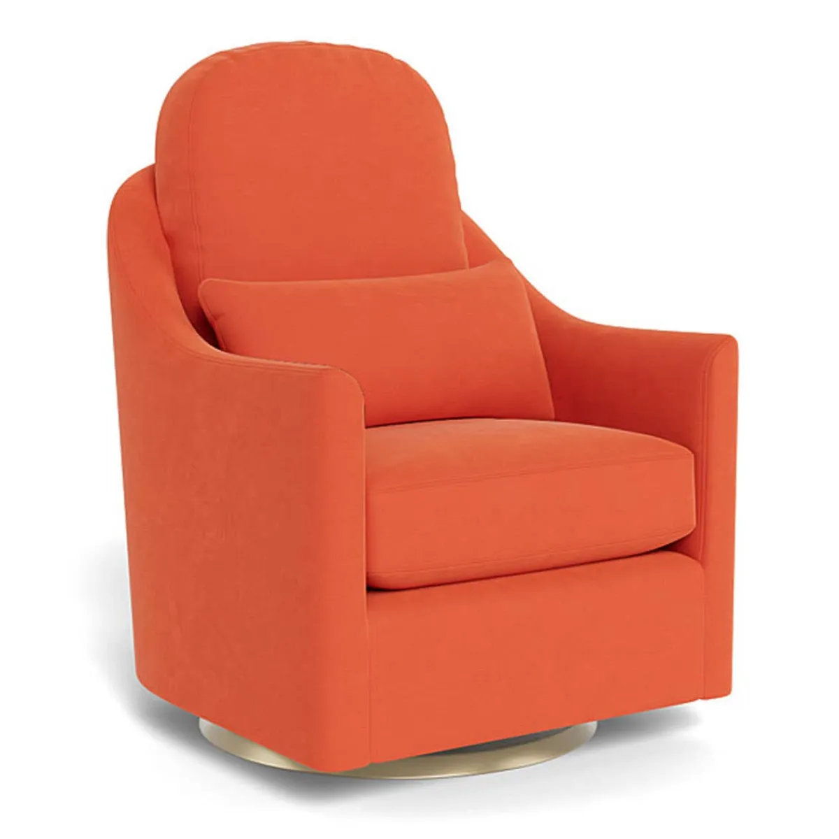 Gliders-Monte Design Nessa Glider - Fabric with Swivel Base