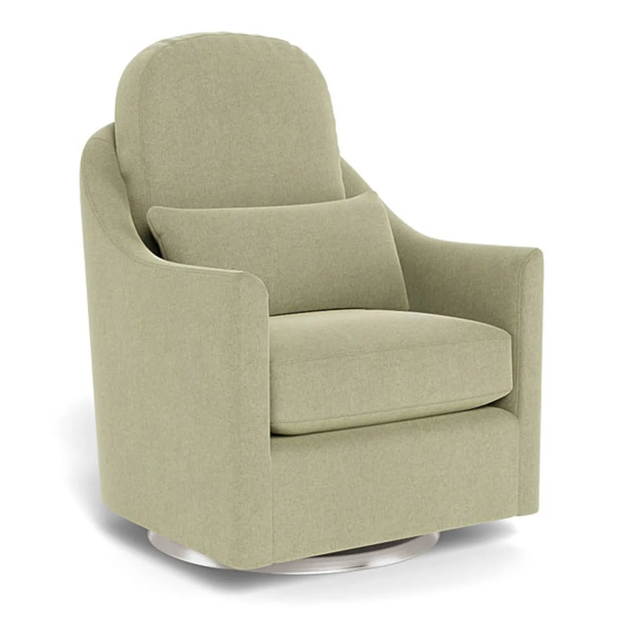 Gliders-Monte Design Nessa Glider - Fabric with Swivel Base