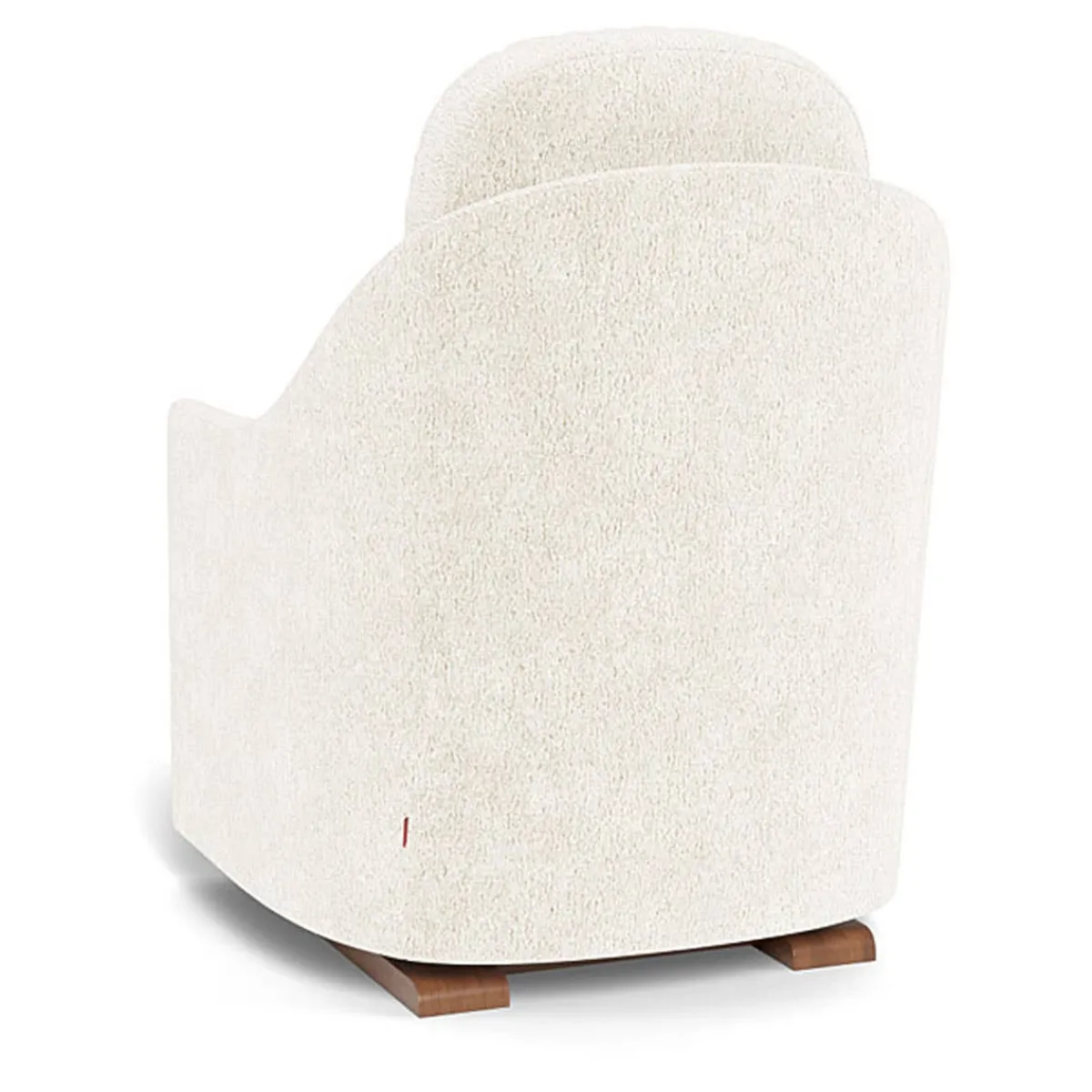 Gliders-Monte Design Nessa Glider - Faux Sheepskin with Swivel Base