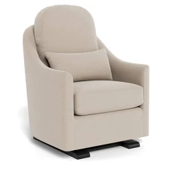 Gliders-Monte Design Nessa Glider - Wool with Espresso Base