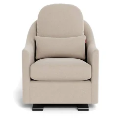 Gliders-Monte Design Nessa Glider - Wool with Espresso Base