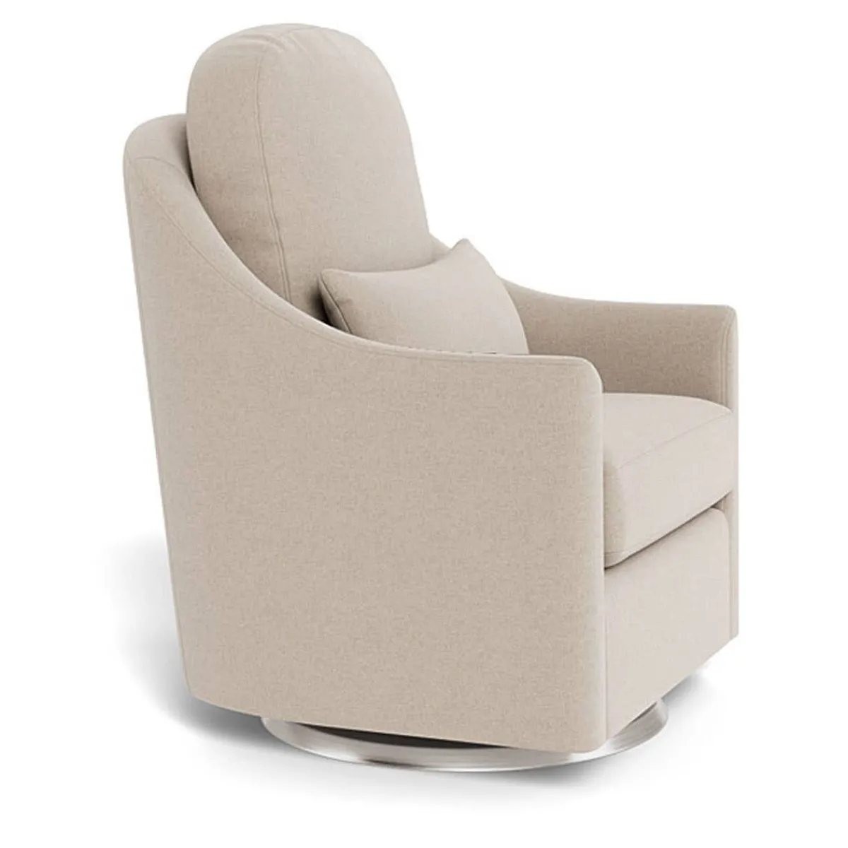 Gliders-Monte Design Nessa Glider - Wool with Swivel Base