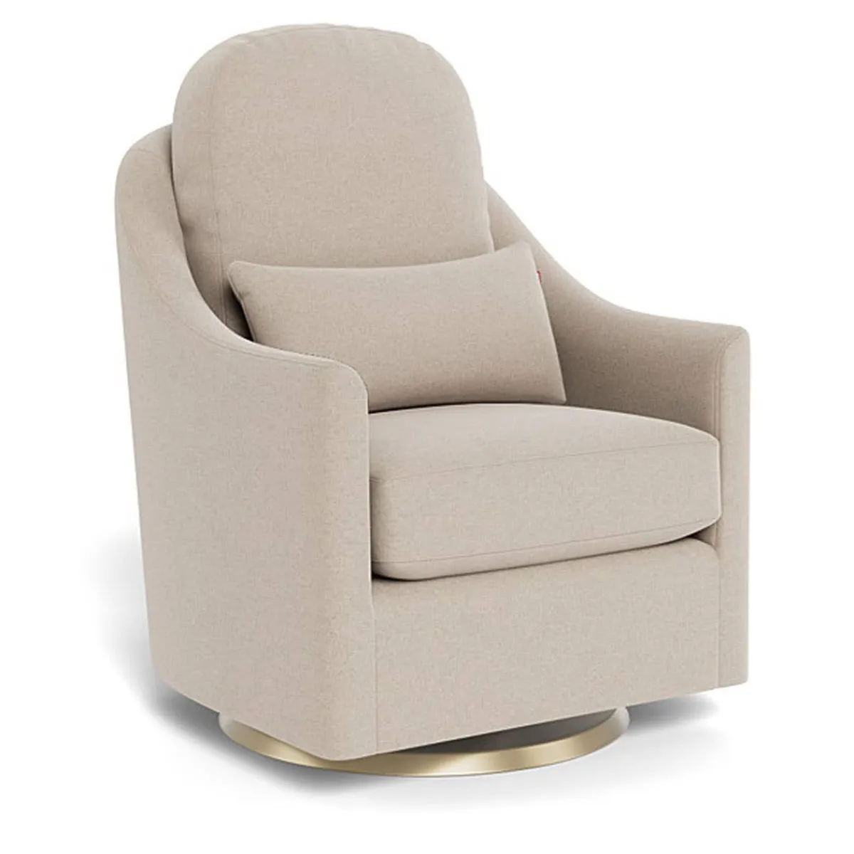 Gliders-Monte Design Nessa Glider - Wool with Swivel Base
