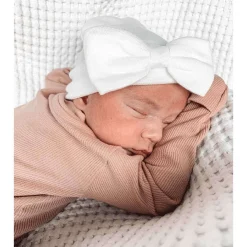 Winter Hats|Infant Hats-Kidcentral Essentials Newborn Hat with Bow
