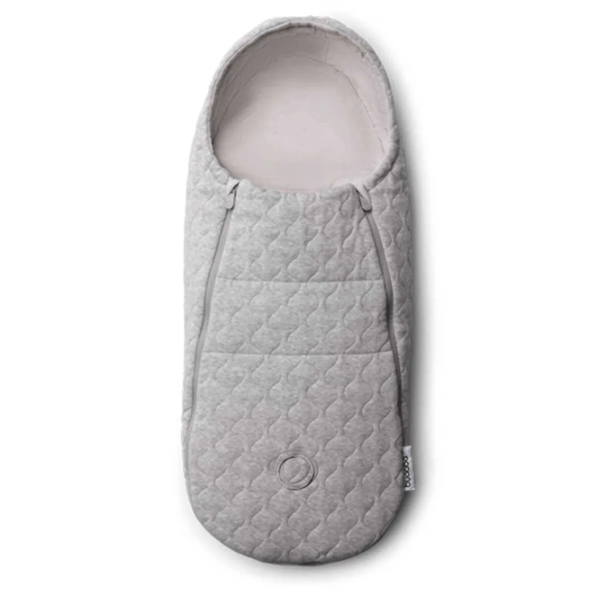 Stroller Accessories-Bugaboo Newborn Inlay Light Grey Melange