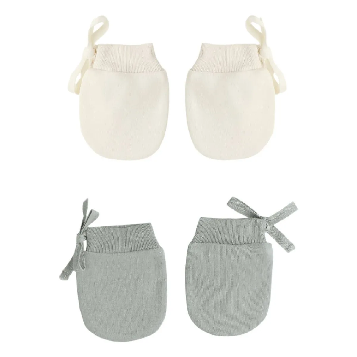 Infant Scratch Mitts-Quincy Mae No Scratch Mittens (2 Pack)