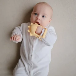 Teethers|Pacifiers + Clips-Mushie No-Drop Teether
