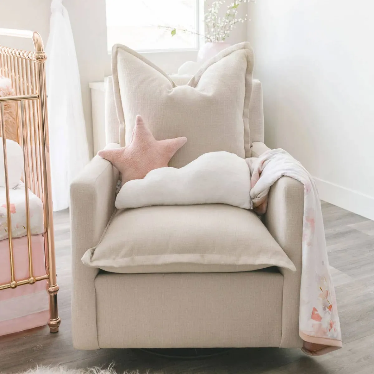 Gliders-Oilo Nola Swivel Glider