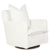 Gliders-Oilo Nola Swivel Glider with Wood Base (Grade D)